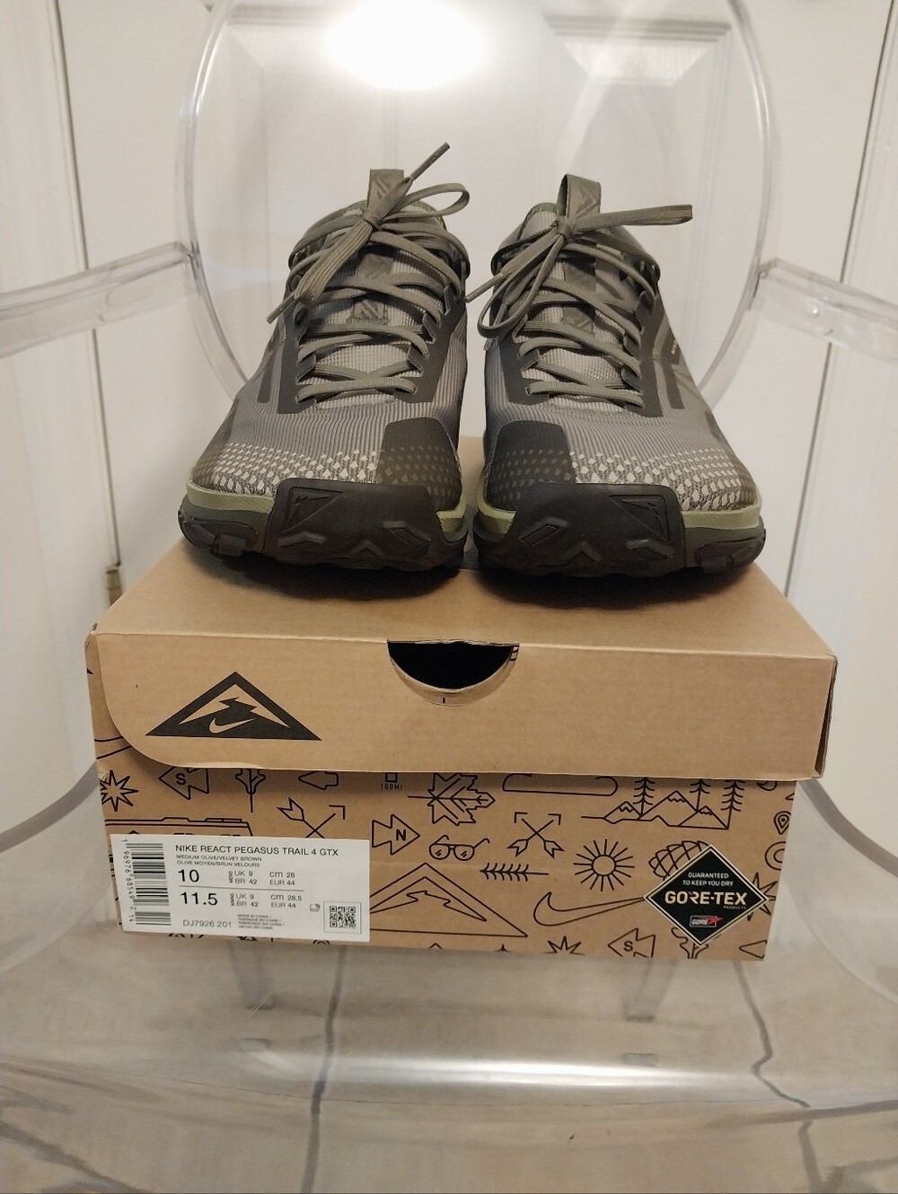 Nike React Pegasus Trail 4 Gore-Tex